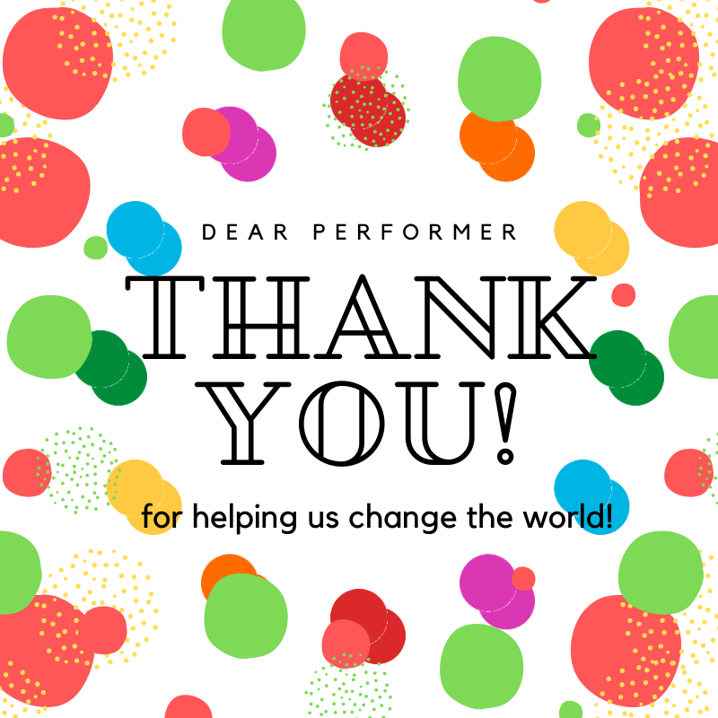 another guest post from Claire & Lucy– THANKING YOU for your generosity