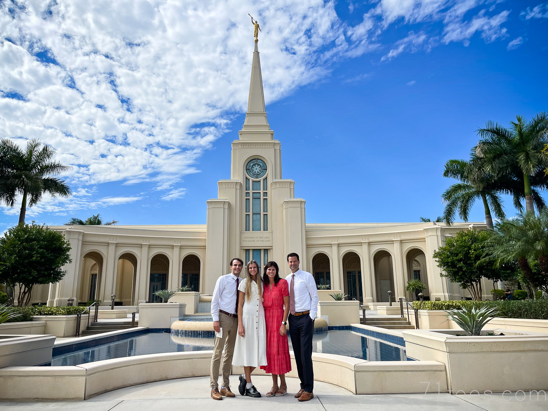 a visit to the temple in Florida with our girl