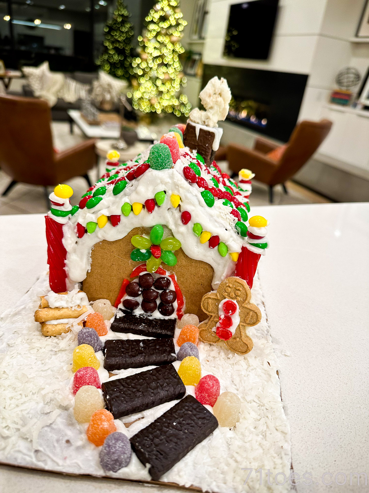 the best gingerbread house making