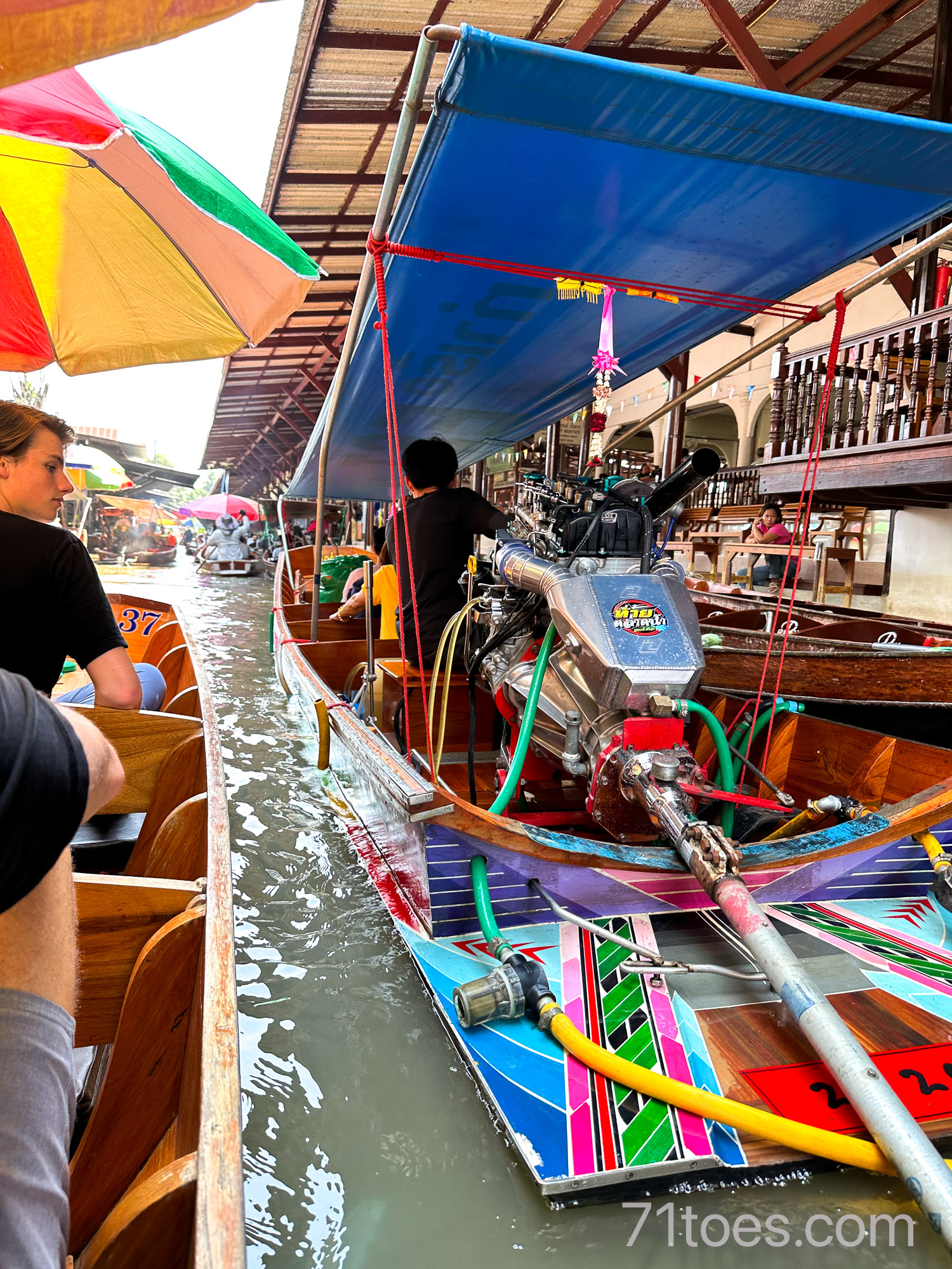 Damnoen Sadauk Floating Market