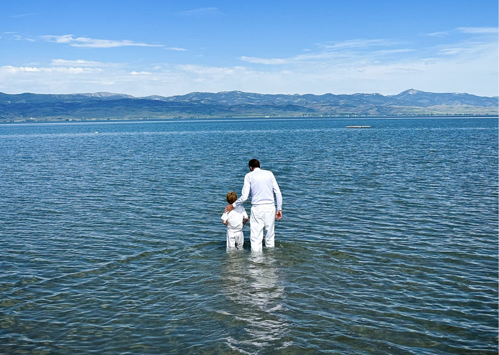 A Baptism at Bear Lake