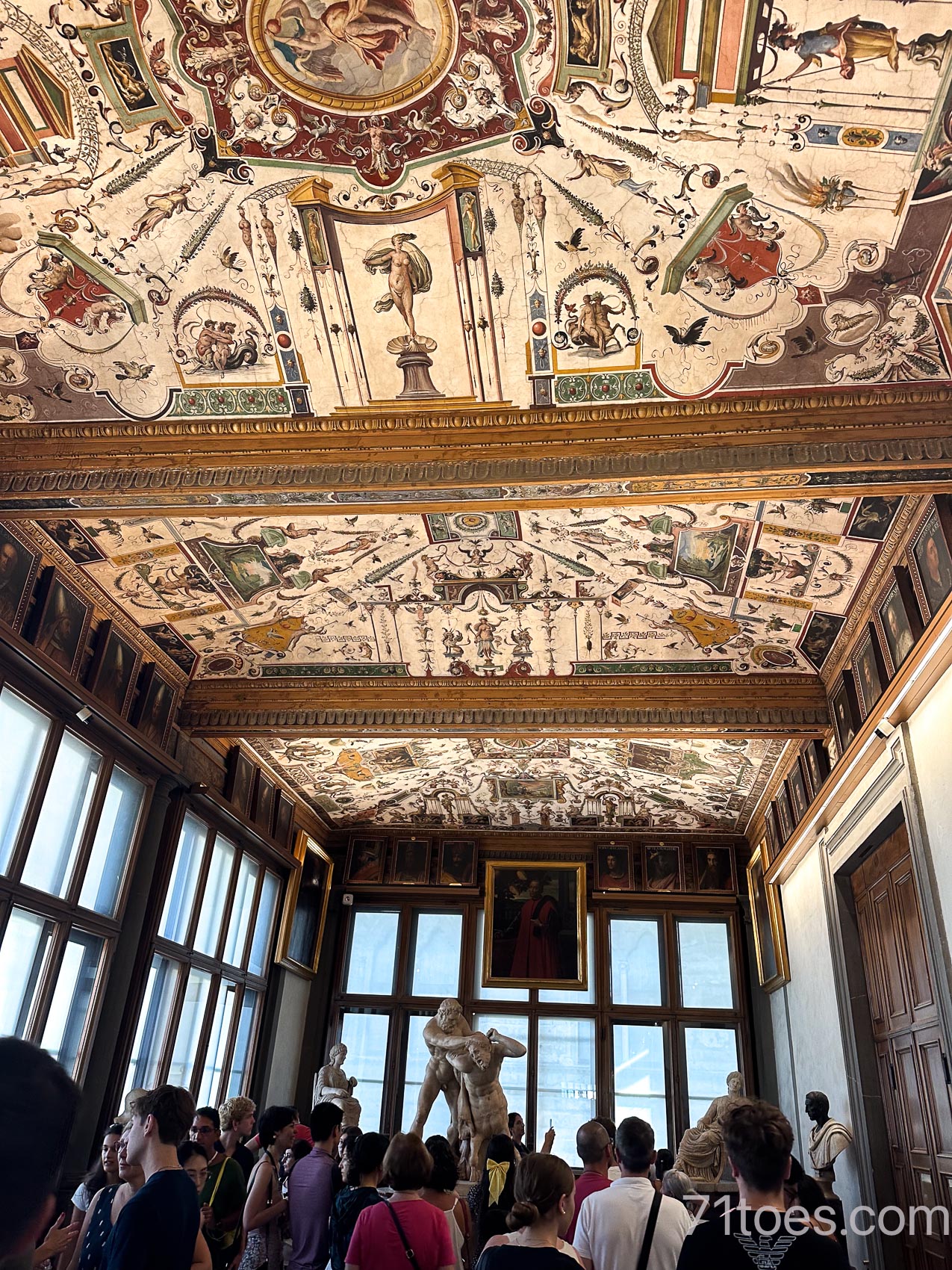 Exploring art at the Uffizi Gallery