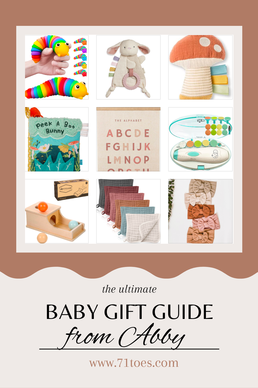 Lots of new baby gift ideas from Abby