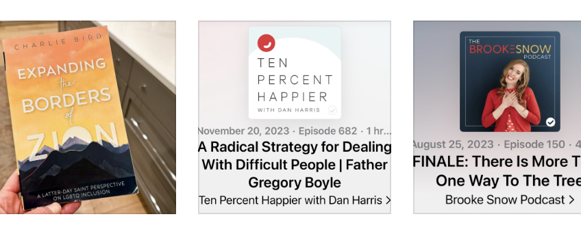 two podcasts and a book that make me want to be better