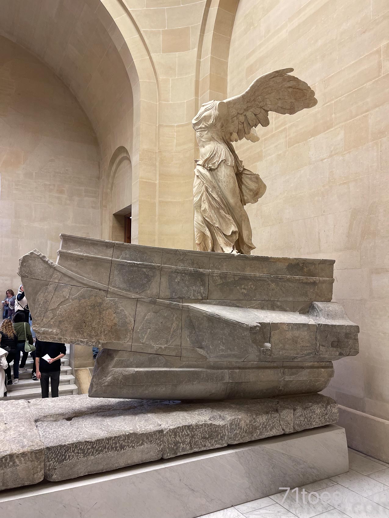 the statue of Winged Victory is such a good symbol of strong women